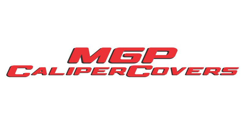 4 Caliper Covers Black Char Mopar Yellow Finish D707628