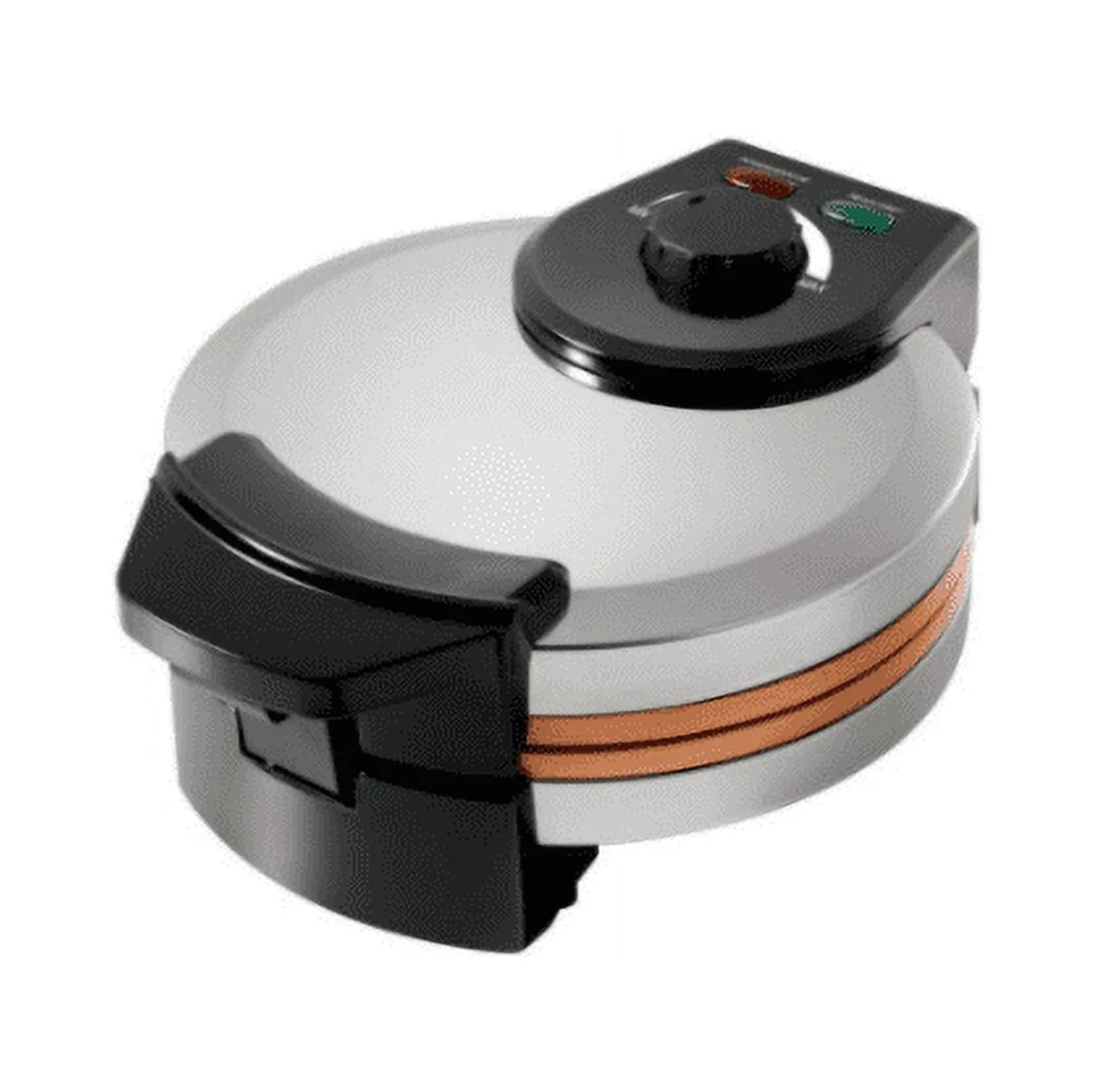 Black/Stainless Steel Electric Waffle Maker M176085