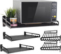 Black Wall Shelf for Kitchen Organizer V590196