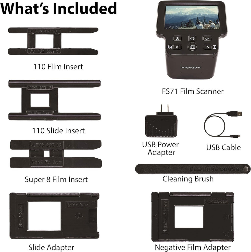 22MP Film Scanner with 5 Display & HDMI J6462