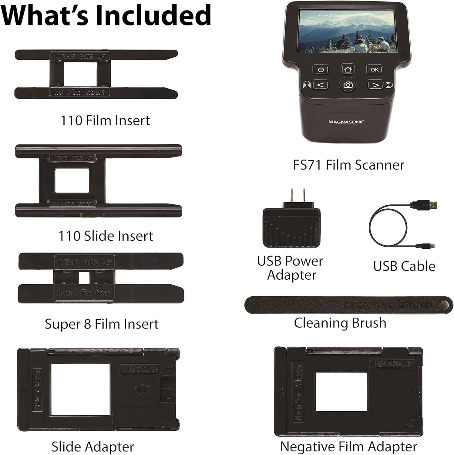 22MP Film Scanner with 5 Display & HDMI J6462