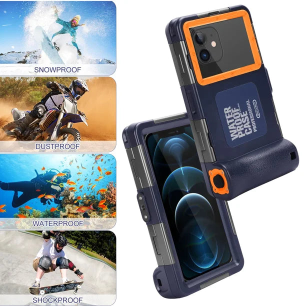 Waterproof Protective Case for Phones Up to 6.9 Inch P115