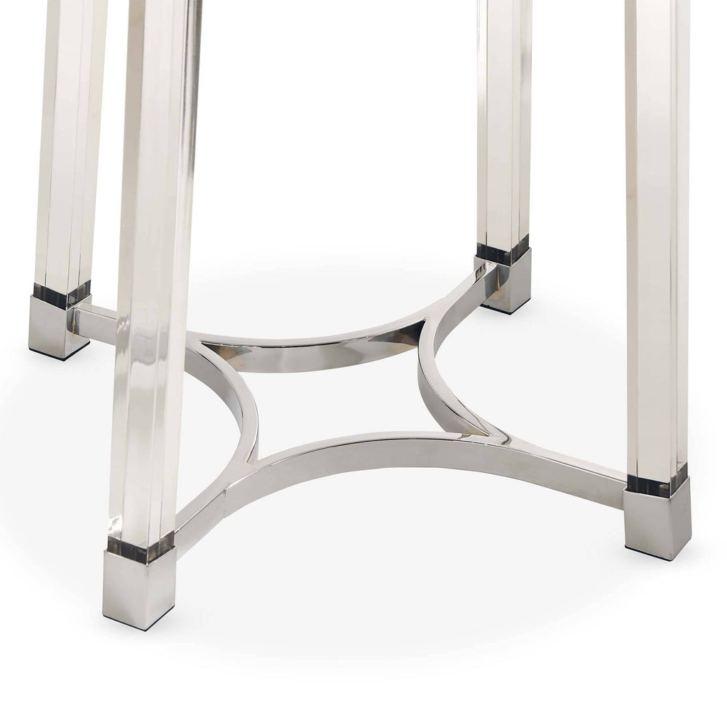 Clear End Table D84392
