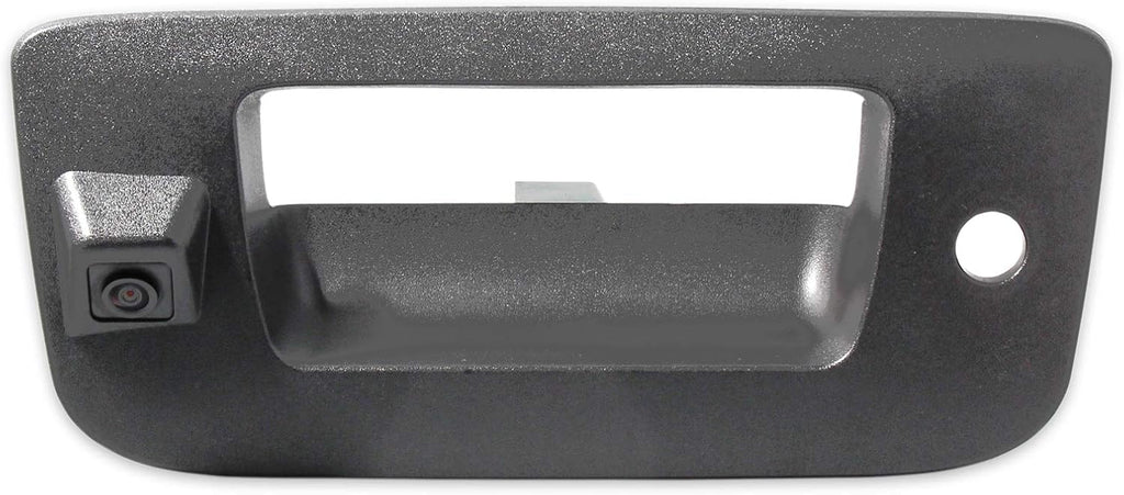 Tailgate Handle Backup Rear View Camera Black S3123