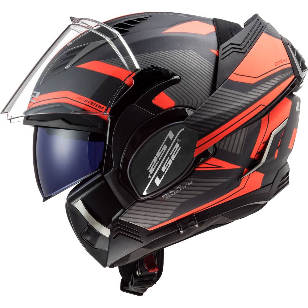 Black-Orange 3XL Helmet Z395