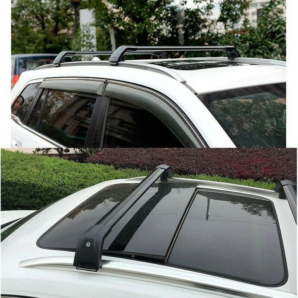Cross Bar Roof Rack Rail Luggage Carrier O4786