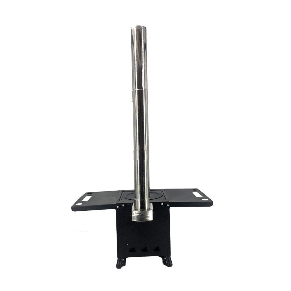 Portable Wood Burning Stove with Chimney Pipe F574
