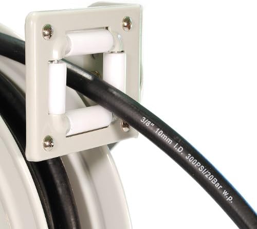 Retractable Air Hose Reel with 50-Foot Rubber Air Hose G121