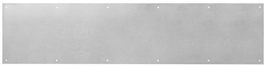 Metal Kick Plate Satin 316 Stainless 30 x 34 P19946