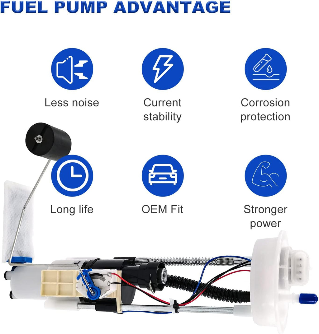 Electric Fuel Pump Assembly Pack of 2 V66248