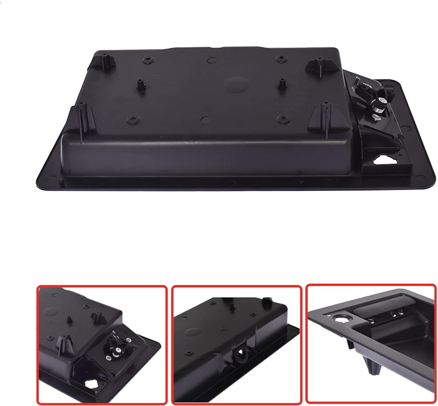 Cargo Exterior Door Handle & License Plate Tag Bracket Replacement Pack of 2 M729913
