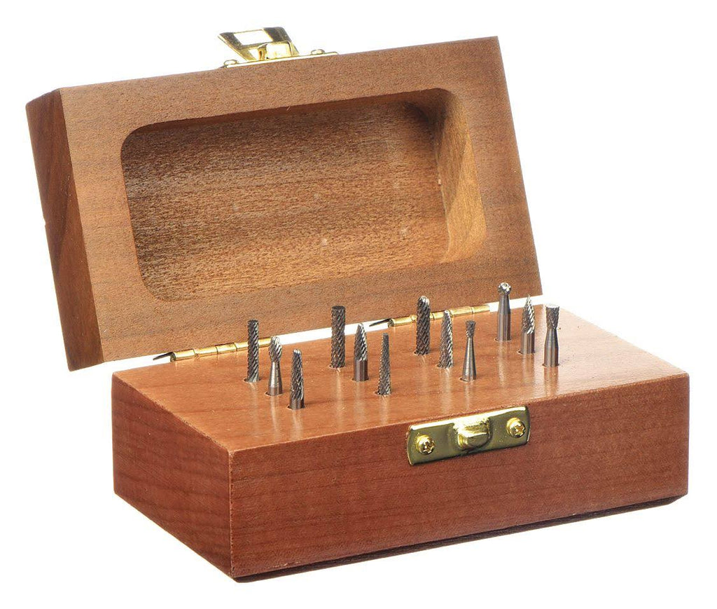 Carbide Bur Set, Double Cut, 1/8 S12324