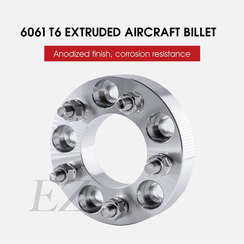 2 Billet Wheel Adapters 5x135 Thickness 1.5 Inch Pack of 2 U2780