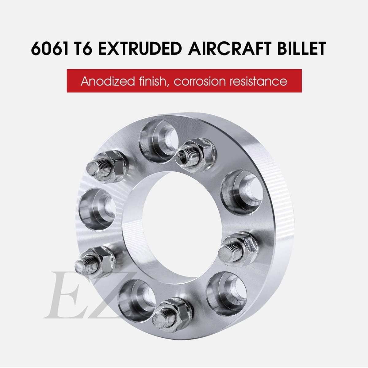 2 Billet Wheel Adapters 5x135 Thickness 1.5 Inch Pack of 2 U2780