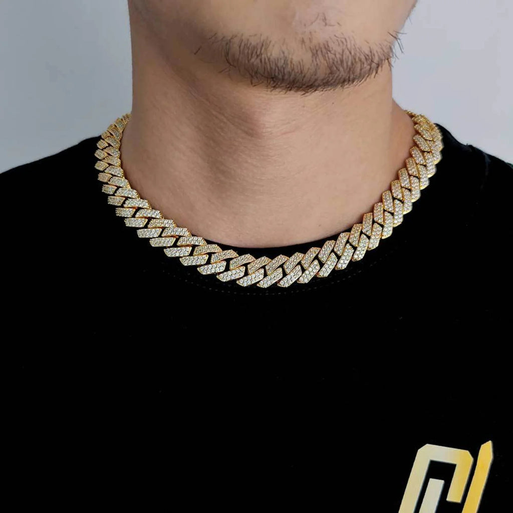 16MM Miami Cuban Link Chain Necklace X3275