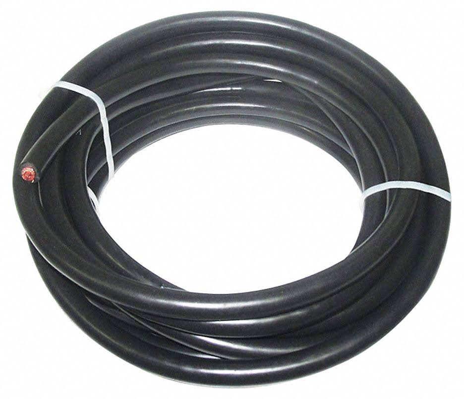 2 ga 25ft Black Battery Cable W4324