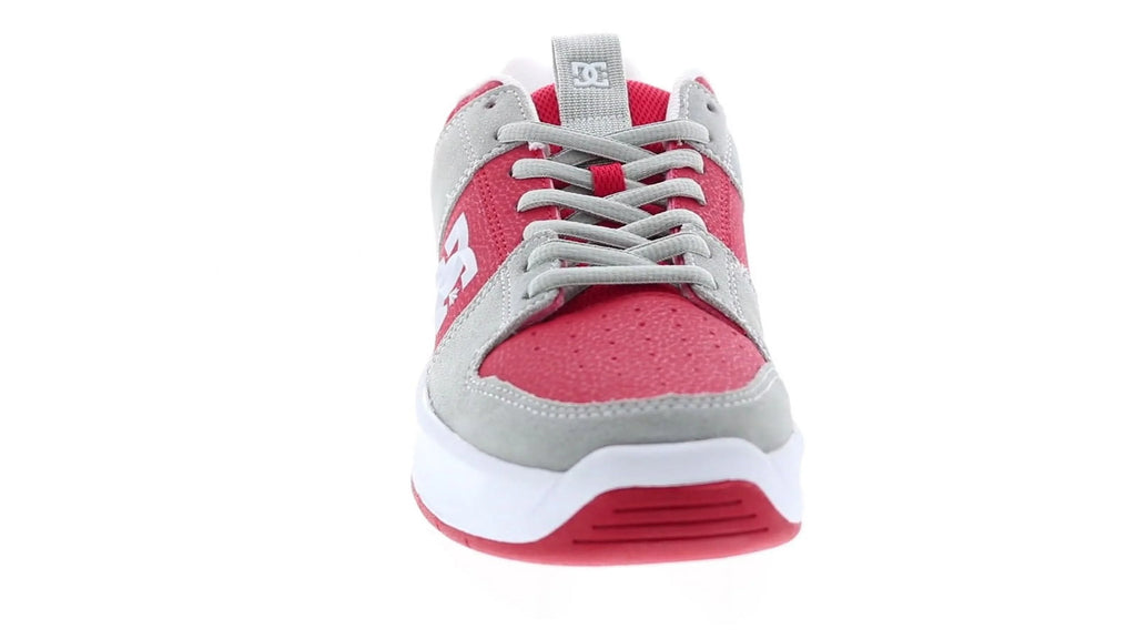 Grey Red Casual Skate Shoe B7155