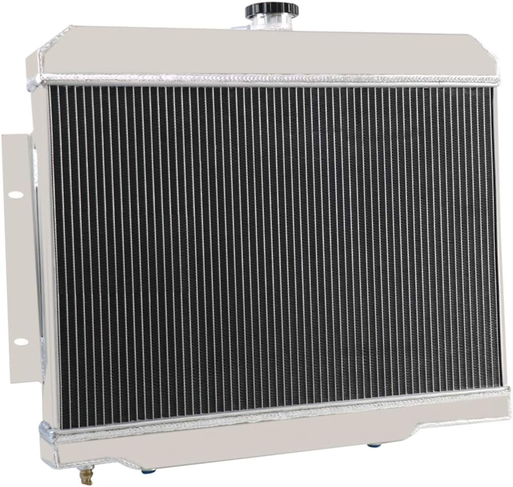 52MM 3 Row Core Aluminum Radiator with 2X12" Fan and Shroud Y4079