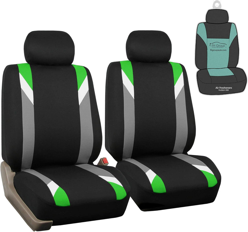 Gray/Black Seat Covers Q23558