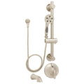 Brushed Nickel Shower & Tub Combination H8084