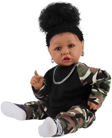 23 inches Full Silicone Vinyl Reborn Baby Doll Y446