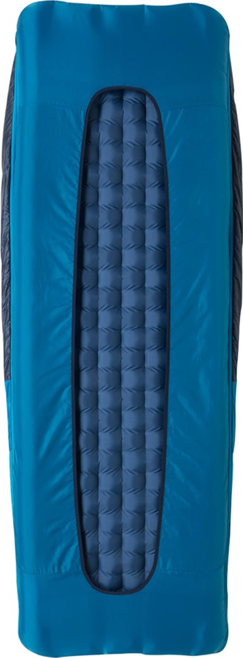 Long Wide Blue Stripe Bedroll Q21237
