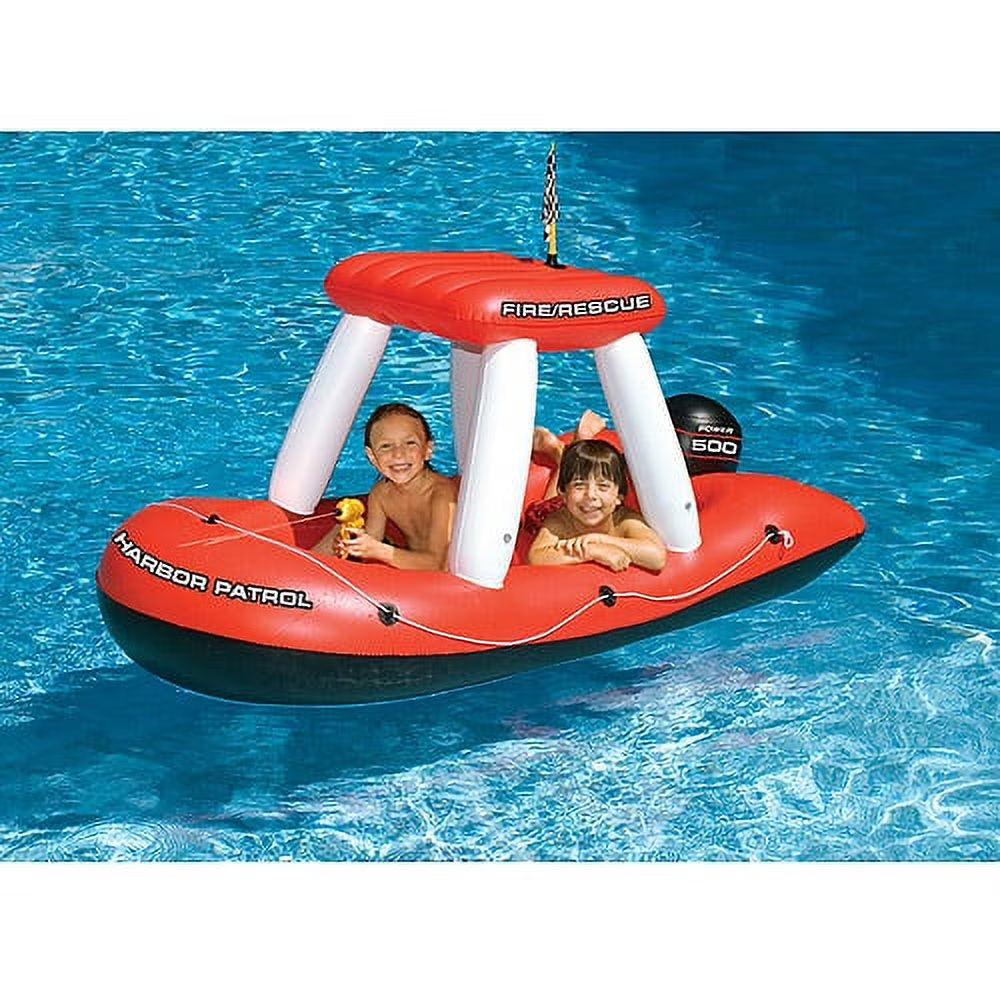 Inflatable Fireboat Pool Toy G128