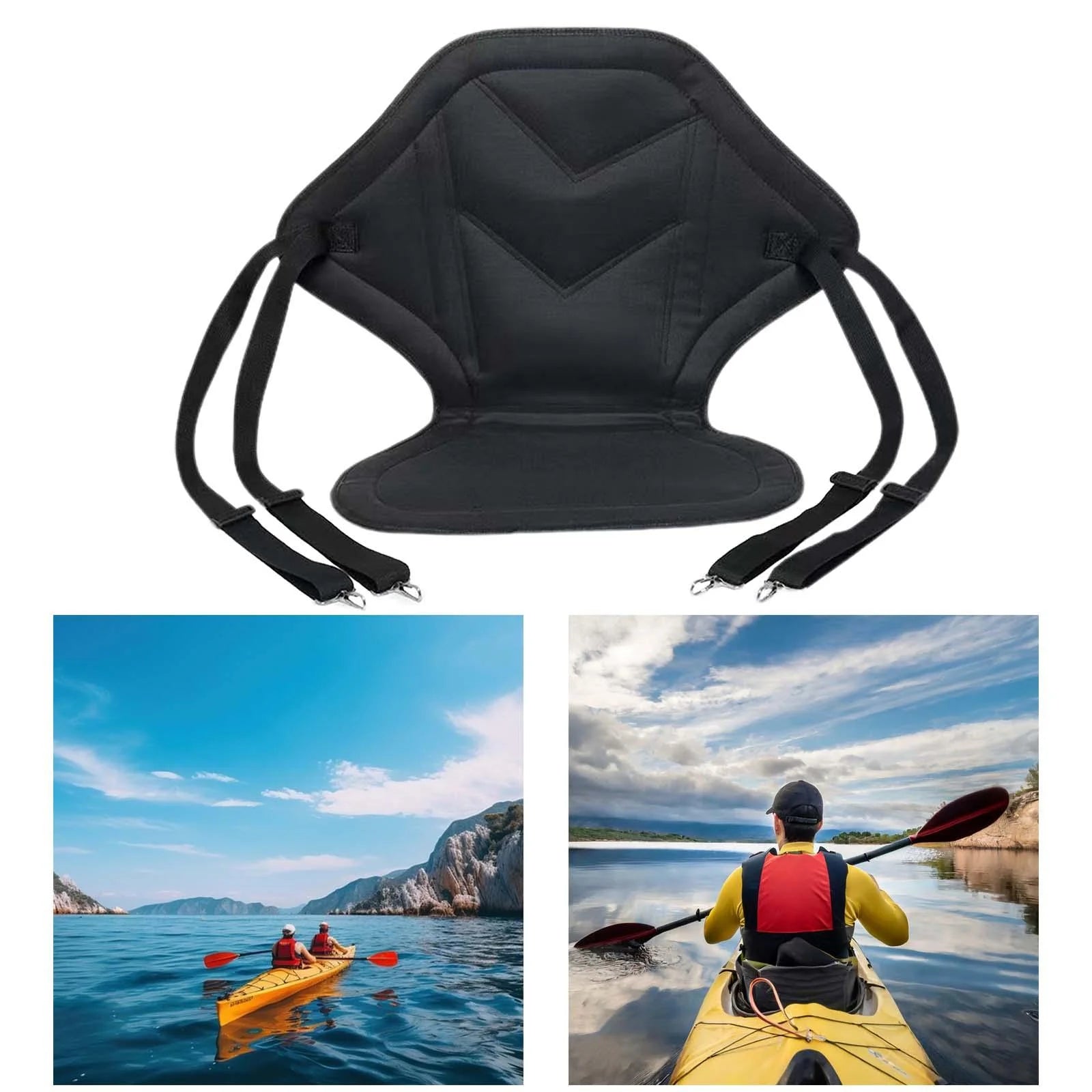 Padded Kayak Seat with Adjustable Strap D51589