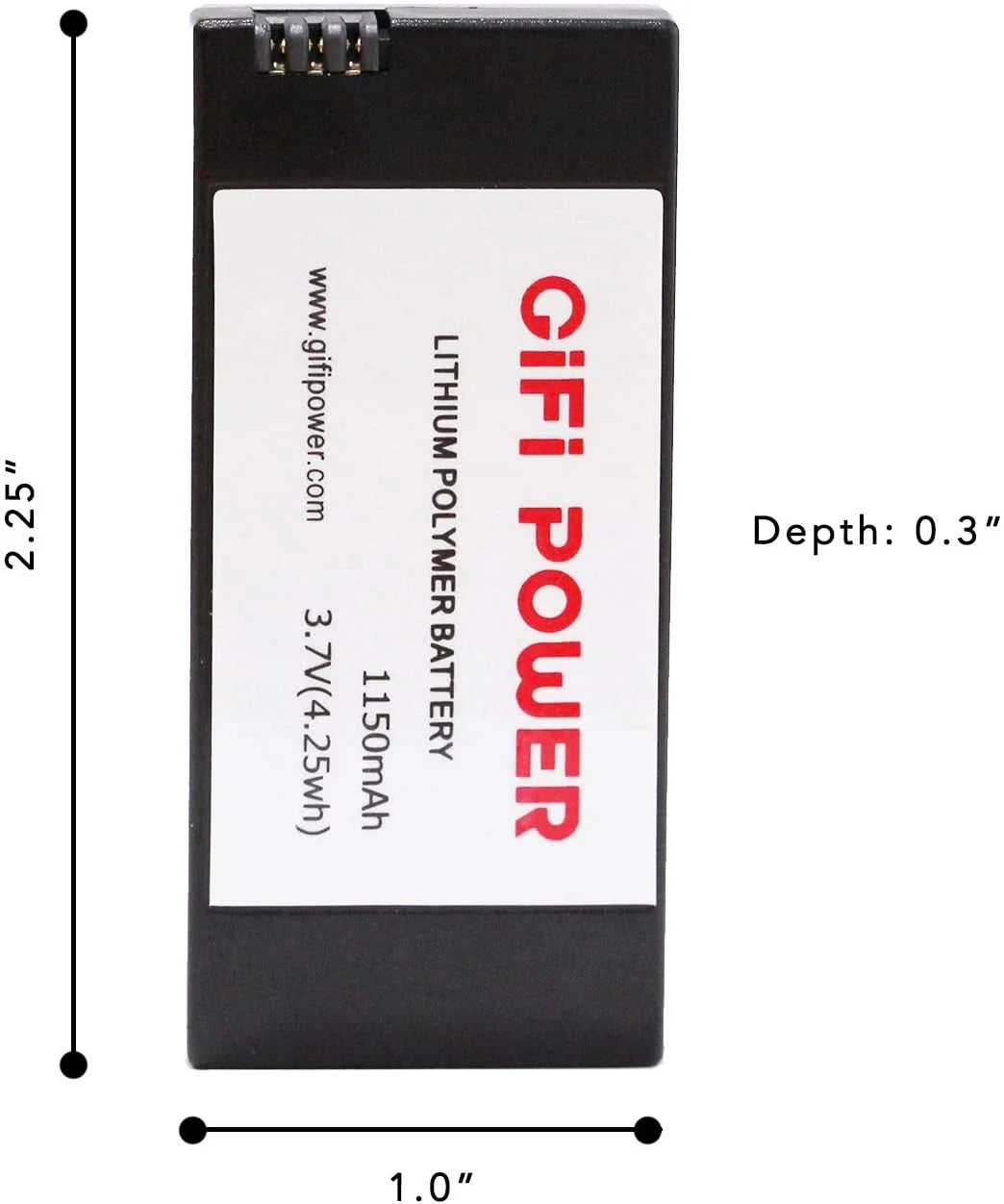 2 Pack Replacement Battery for RC Drones E891