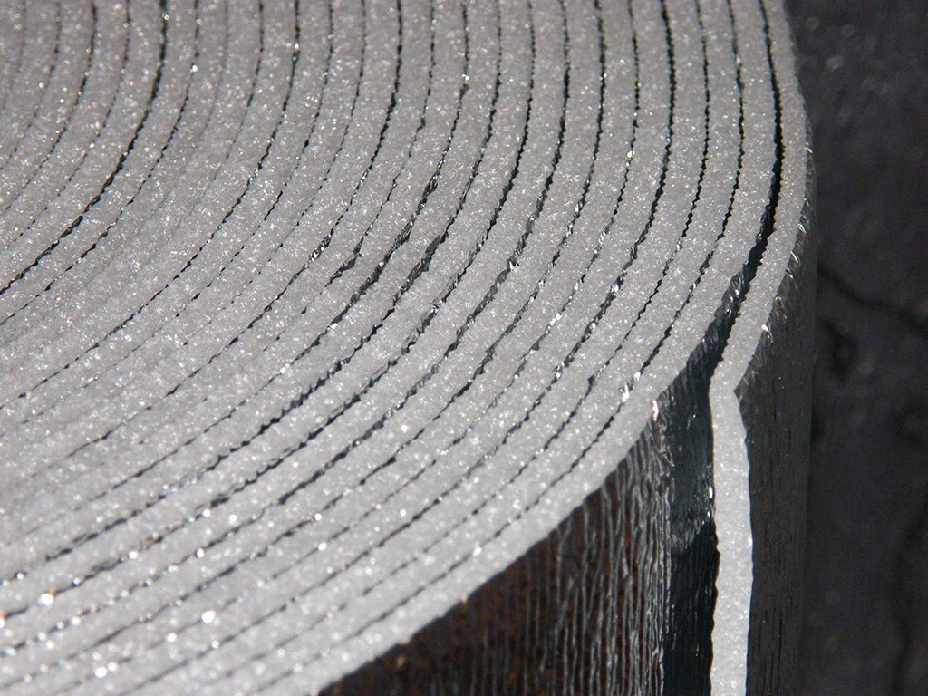 4' x 100' Roll Car Van SUV RV Camper Vehicle Insulation Sound Deadener Heat Barrier Mat X610358