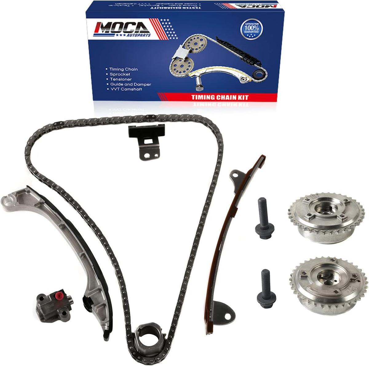 Timing Chain Kit with Cam Phaser Sprockets E917191