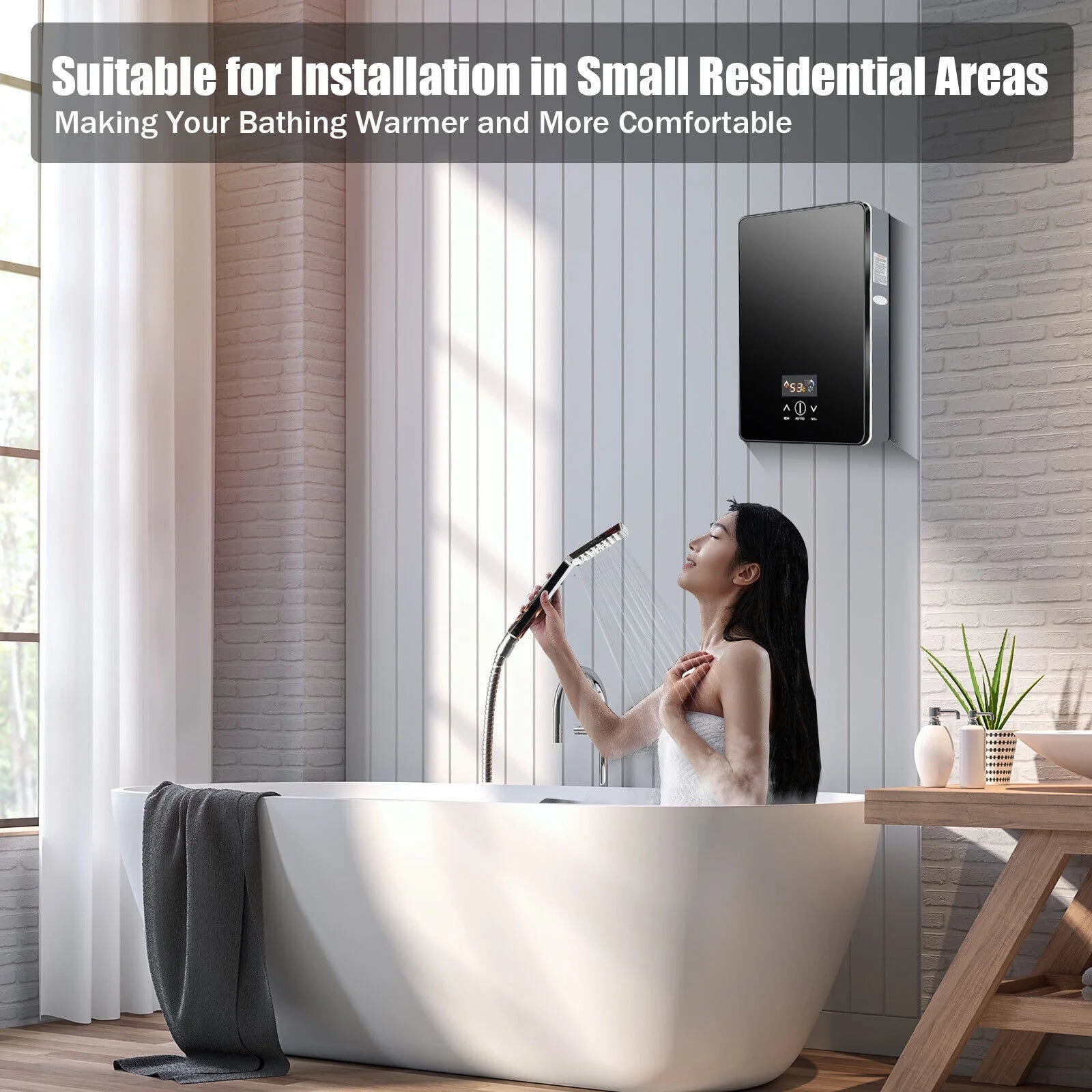 Mini Instant Electric Tankless Hot Water Heater A315646