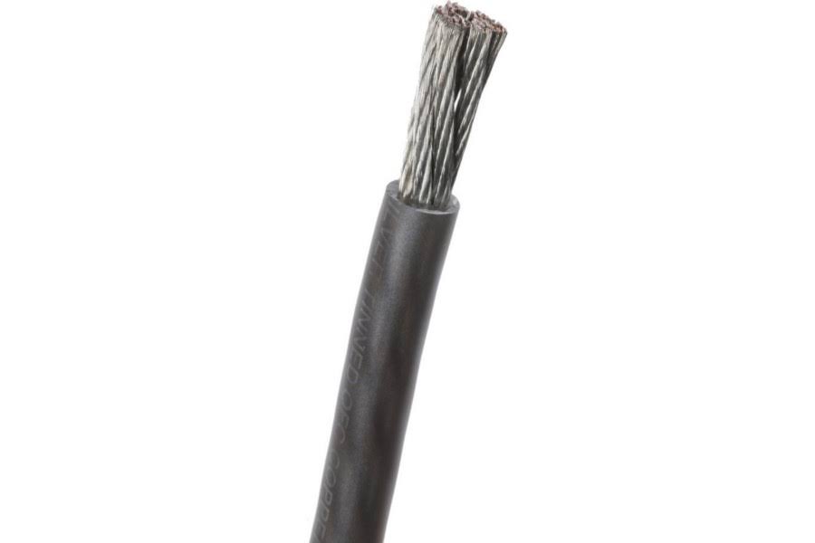 4AWG 100' Gray Power Cable J744
