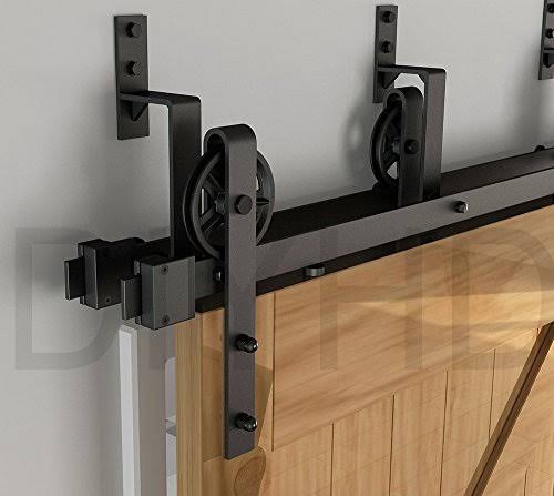 Bypass Sliding Barn Door Track Hardware N264