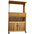 Microwave Cart with Storage I360