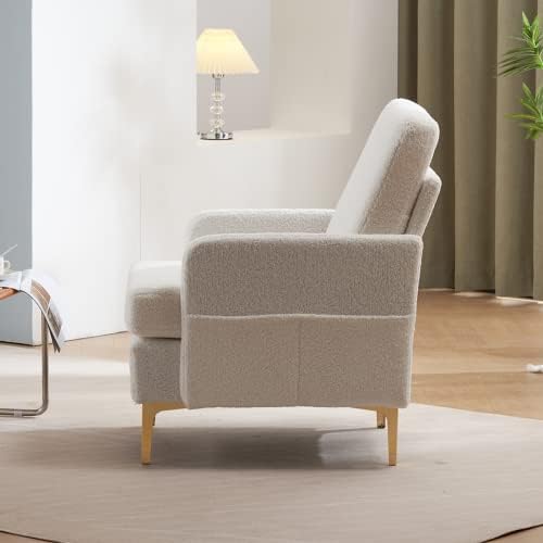 Light Gray Fabric Accent Chair F66862