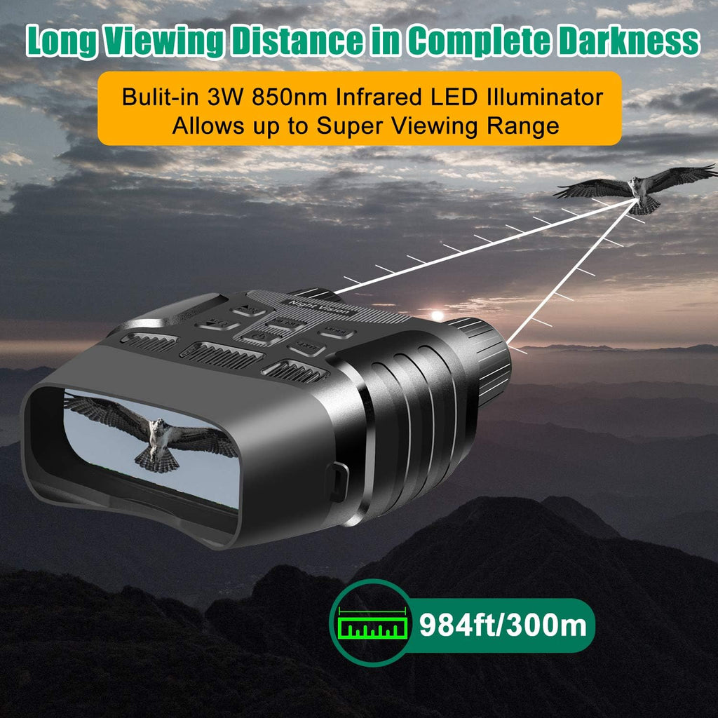 Digital Infrared Night Vision Binoculars with 32G Memory Card L896