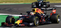 1:43rd Aston Martin Redbull RB16 Max Verstappen 70th Anniversary GP Winner 2020 Q75441