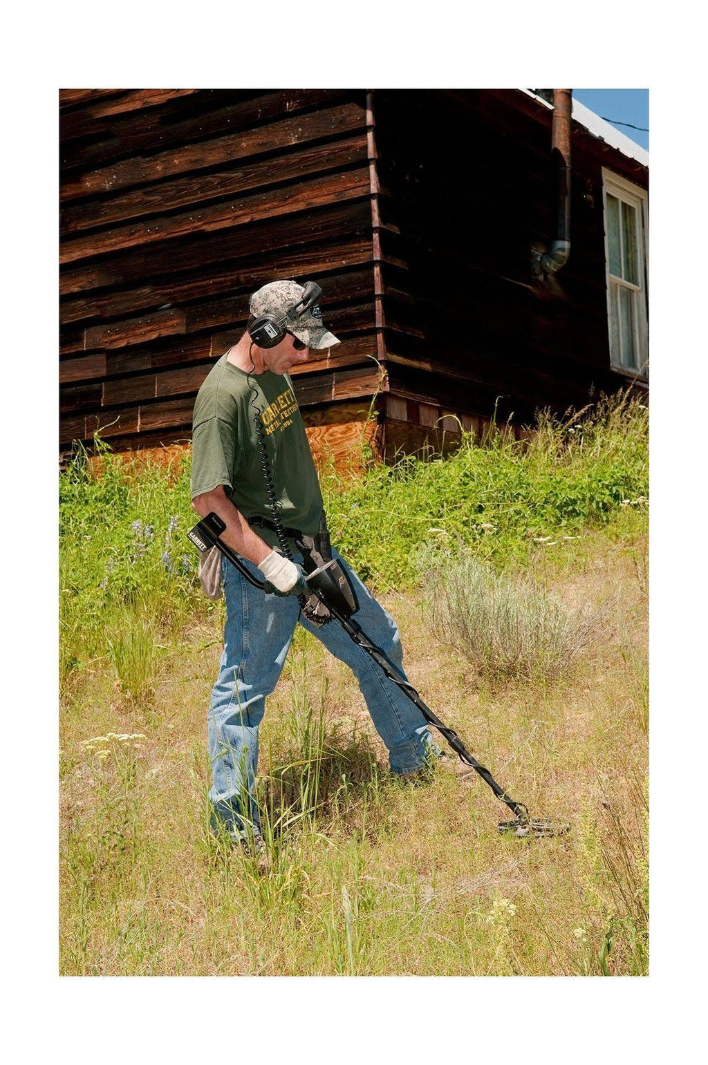 Waterproof Metal Detector with Headphones and Pinpointer Z3368