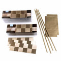 Champagne Metal Peel & Stick Mosaic Tile Kit M794462