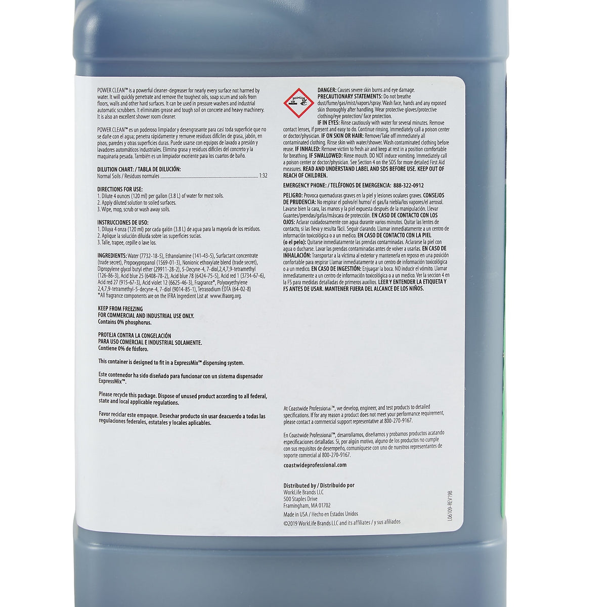 Hvy-duty Cleaner/Degreaser Power Clean Concentrate 3.25L F354806