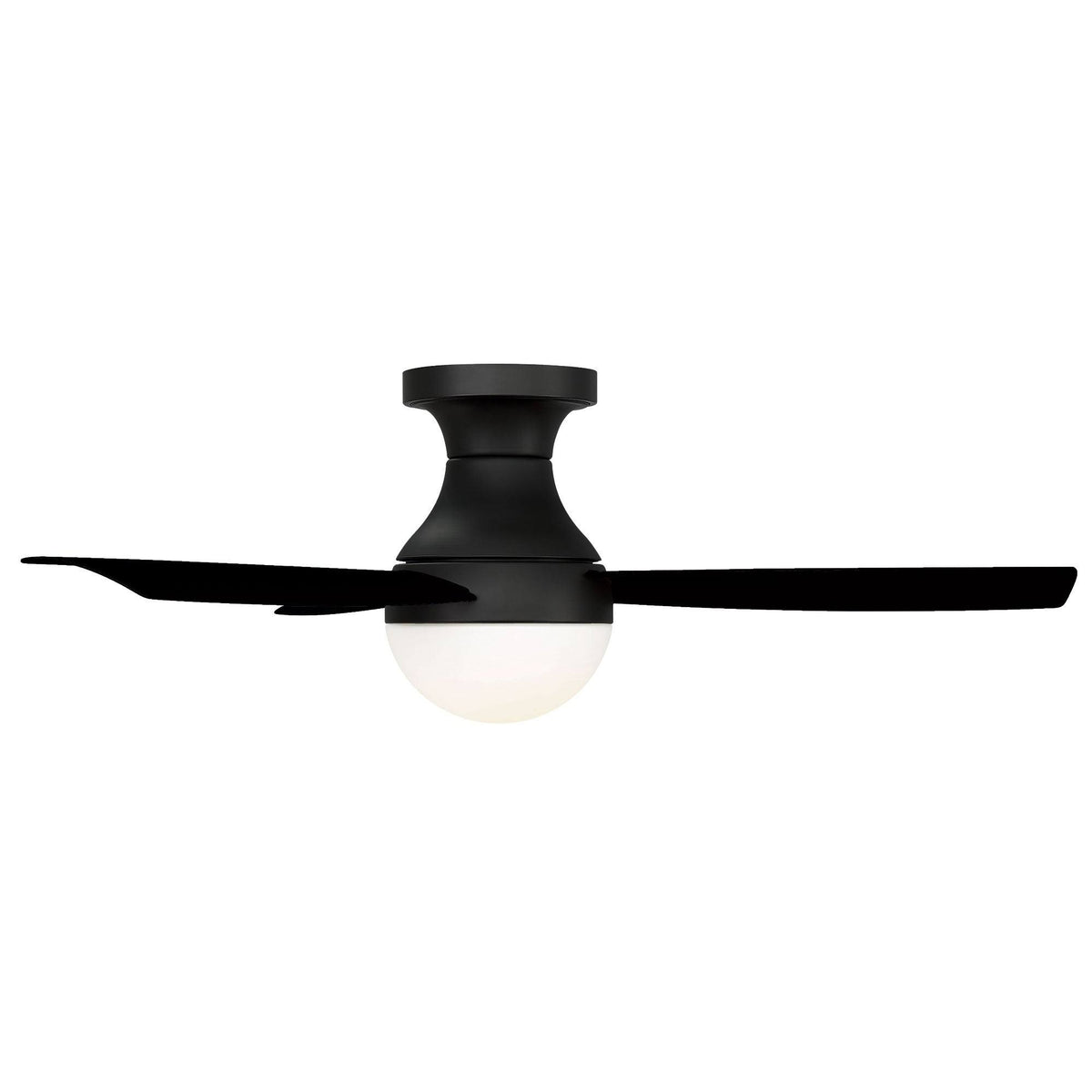 Matte Black Orb Ceiling Fan M6883