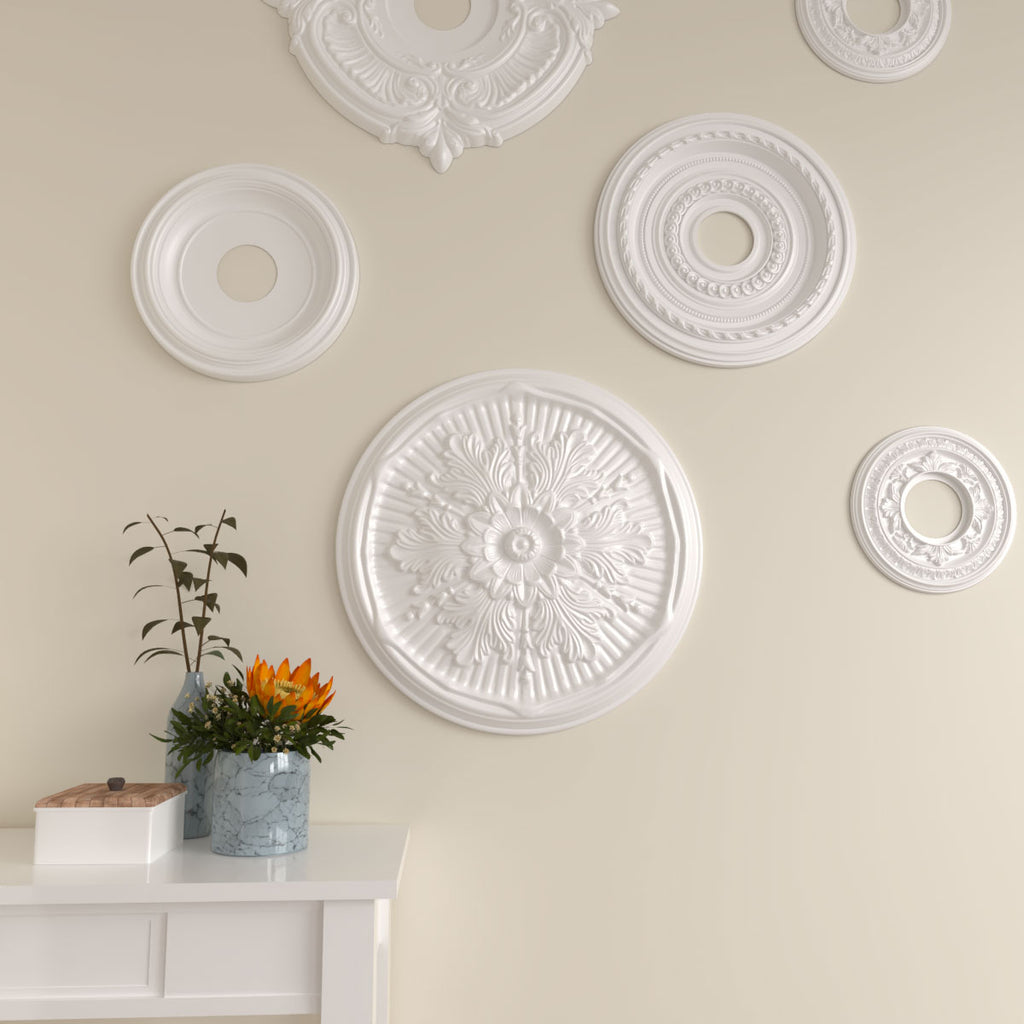 Rust Hand-Painted Ceiling Medallion F779786