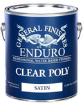 5 Gallon Interior Clear Water Base Poly Flat N81246