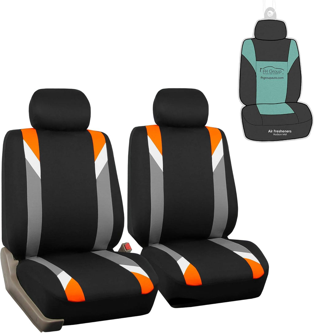 Gray/Black Seat Covers Q23558