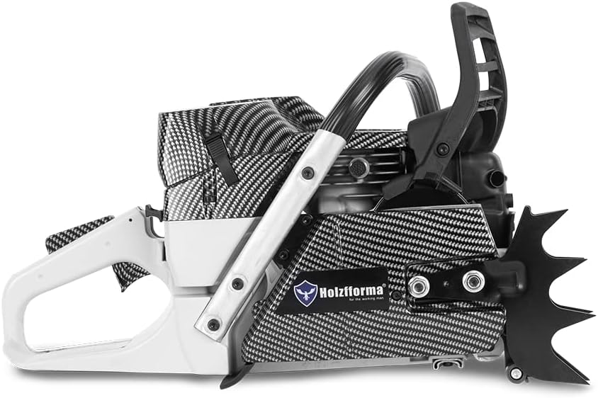 71cc Chainsaw with Nikasil Cylinder Meteor Piston Caber Ring NGK Plug Double Bumper Strips P630