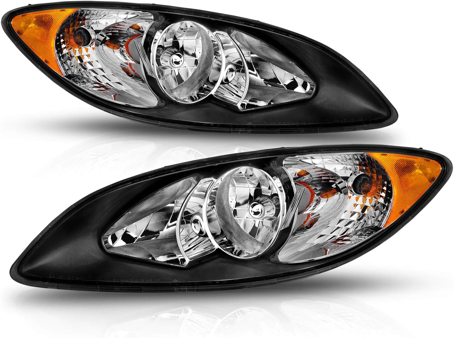 Black Replacement Headlights Set T98787