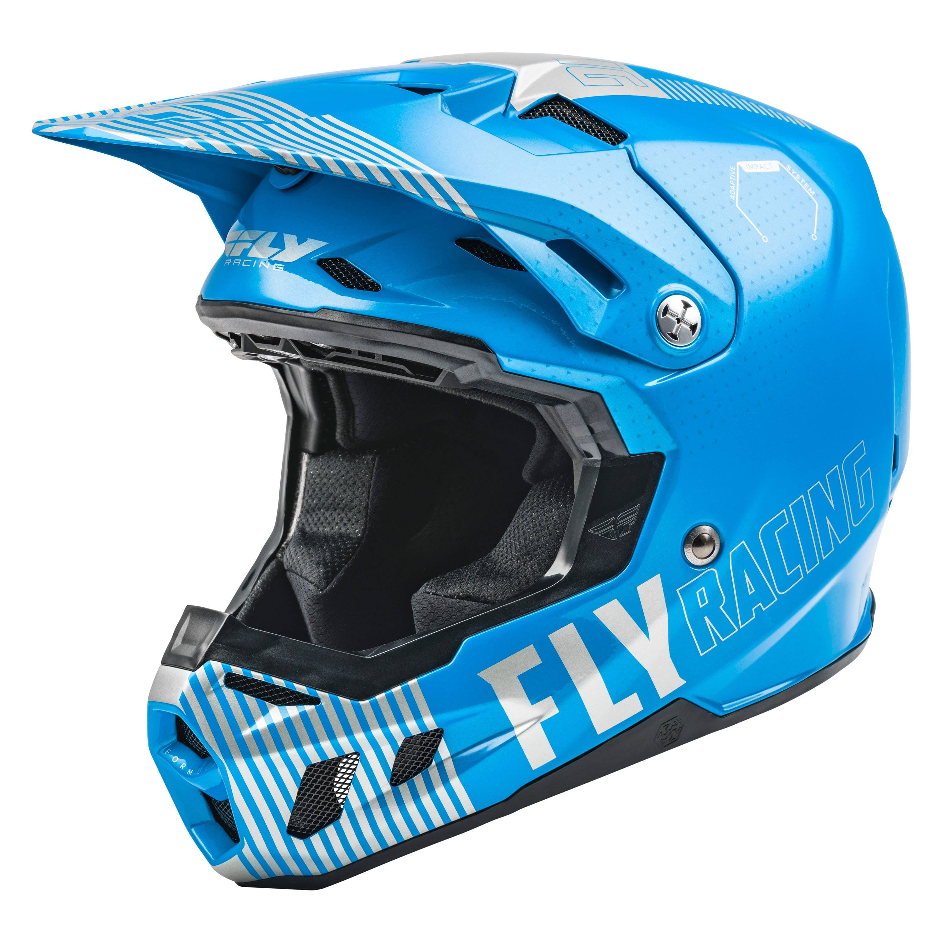 Fly Racing Formula CC Primary Helmet Blue Grey Small G833610