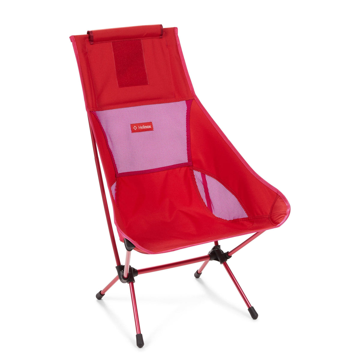 Red Block Chair Two J1217