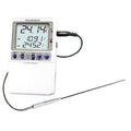 High-Accuracy Fridge/Freezer Thermometer with Calibration, 1 Stainless Steel Probe P620